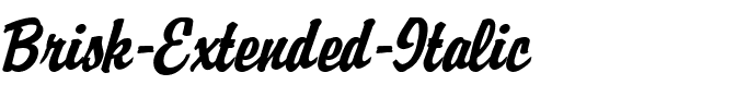 Brisk Extended Italic.ttf