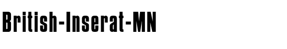 British Inserat MN Normal.ttf