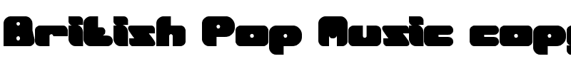 British Pop Music Normal.ttf