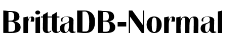 BrittaDB Normal.ttf