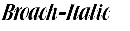 Broach Italic.ttf