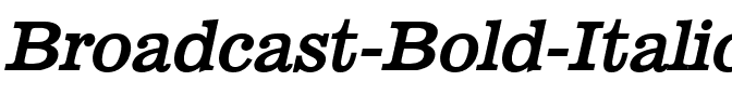 Broadcast Bold Italic.ttf