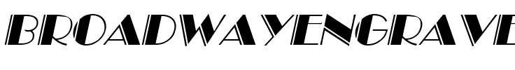 BroadwayEngraved Italic.ttf