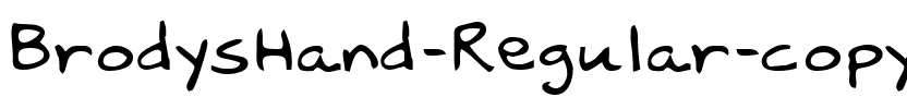 BrodysHand Regular.ttf