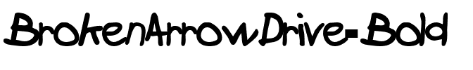 BrokenArrowDrive Bold.ttf