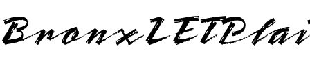 BronxLETPlain1 Regular.ttf