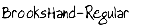 BrooksHand Regular.ttf