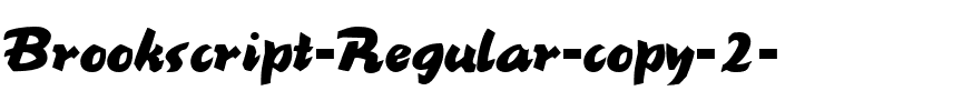 Brookscript Normal.ttf