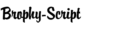 Brophy Script Regular.ttf