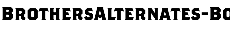 BrothersAlternates Bold.ttf