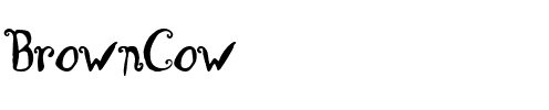 BrownCow Regular.ttf