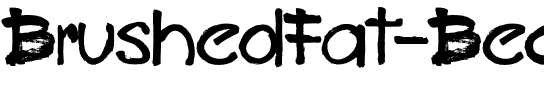 BrushedFat Becker Normal.ttf