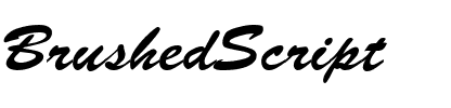 BrushedScript Regular.ttf