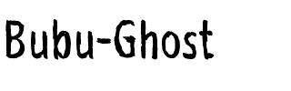 Bubu Ghost Regular.ttf