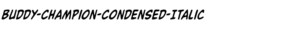Buddy Champion Condensed Italic Condensed Italic.ttf