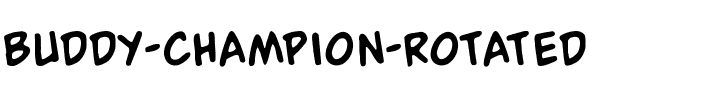 Buddy Champion Rotated Regular.ttf