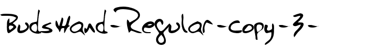 BudsHand Regular.ttf