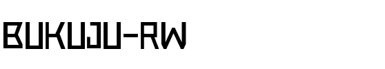Bukuju RW Regular.ttf
