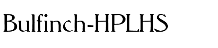 Bulfinch HPLHS.ttf