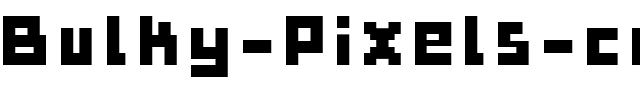 Bulky Pixels Regular.ttf