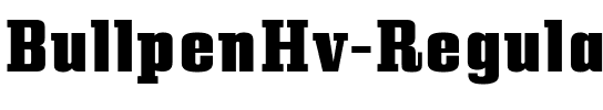 Bullpen Hv Regular.ttf