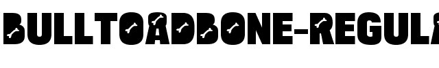 Bulltoad Bone Regular.ttf