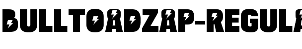 Bulltoad Zap Regular.ttf