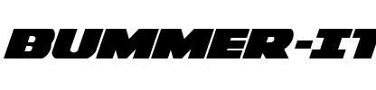 Bummer Italic Italic.ttf