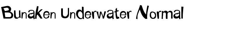 Bunaken Underwater normal.ttf