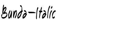 Bunda Italique.ttf