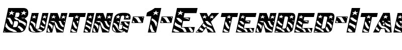 Bunting 1-Extended  Italic.ttf