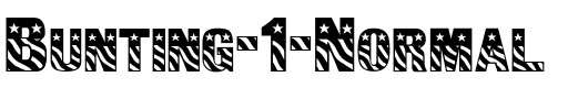 Bunting 1  Normal.ttf