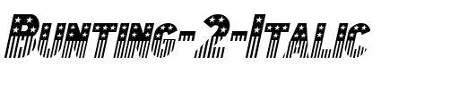 Bunting 2  Italic.ttf