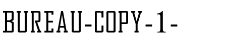 Bureau Undefined.ttf