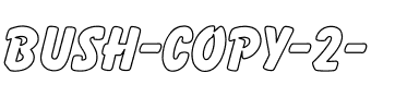 Bush Regular.ttf