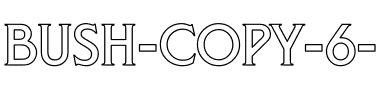 Bush Regular.ttf
