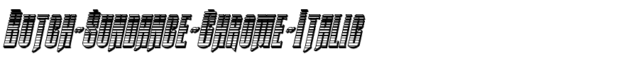 Butch & Sundance Chrome Italic Italic.ttf