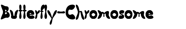 Butterfly Chromosome Regular.ttf