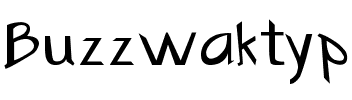 Buzzwaktype Regular.ttf