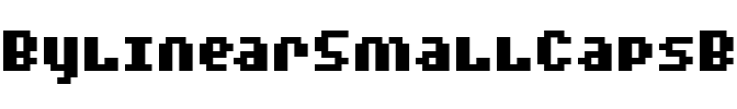 BylinearSmallCapsBold Regular.ttf