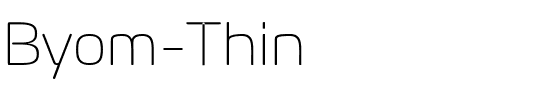 Byom Thin.ttf