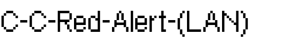 C&C Red Alert (LAN) Regular.ttf