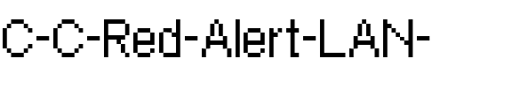 C&C Red Alert [LAN] Regular.ttf