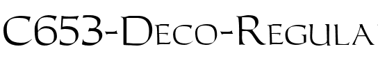 C653-Deco Regular.ttf