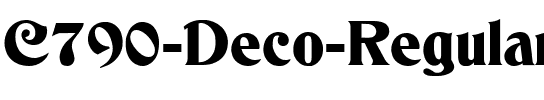 C790-Deco Regular.ttf