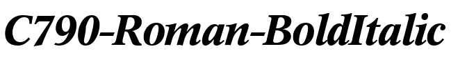 C790-Roman BoldItalic.ttf