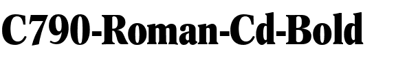 C790-Roman-Cd Bold.ttf
