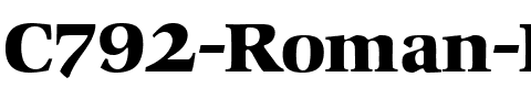 C792-Roman Bold.ttf