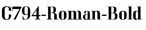 C794-Roman Bold.ttf