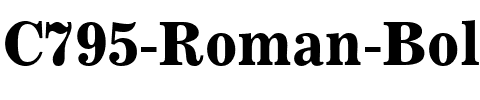 C795-Roman Bold.ttf